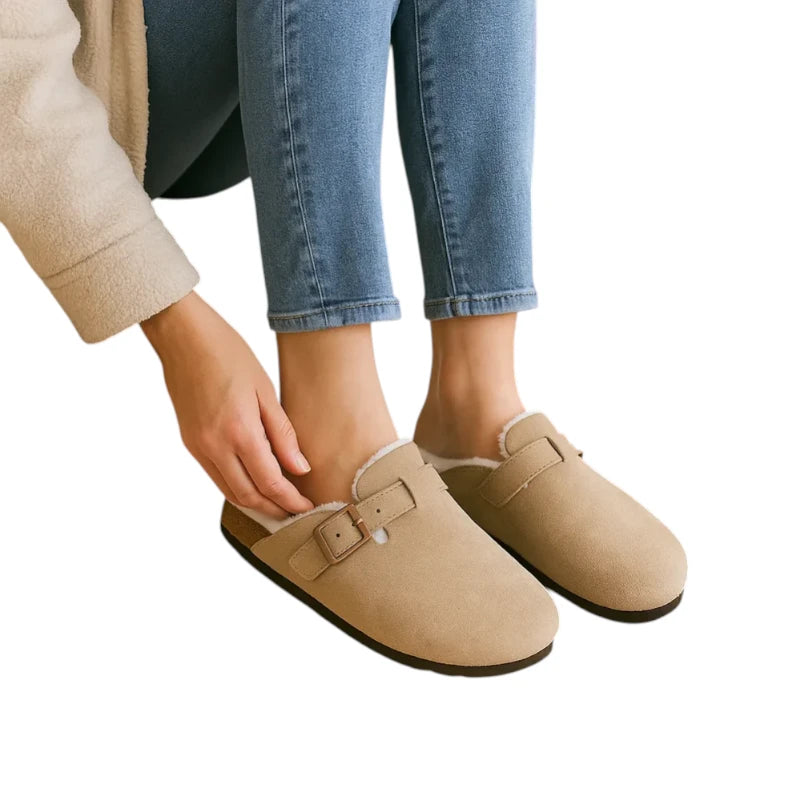 Zapatillas en Gamuza