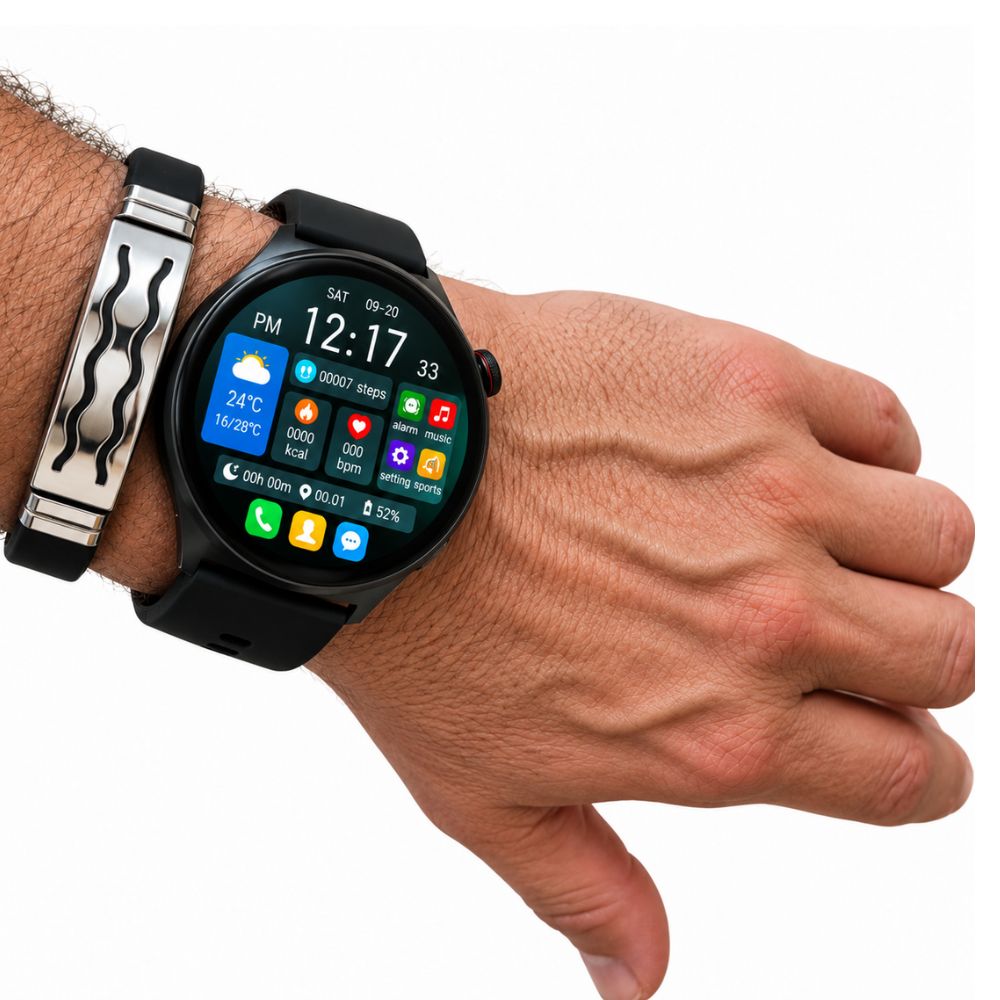 Smartwatch Grand Classic con Pulsera Masculina