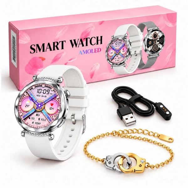 Smartwatch Lady Luxe con Pulsera Femenina