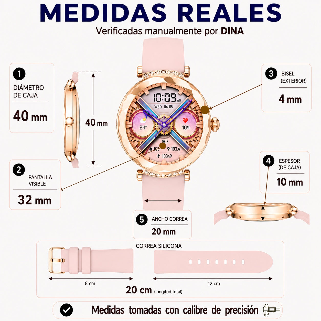 Smartwatch Lady Luxe