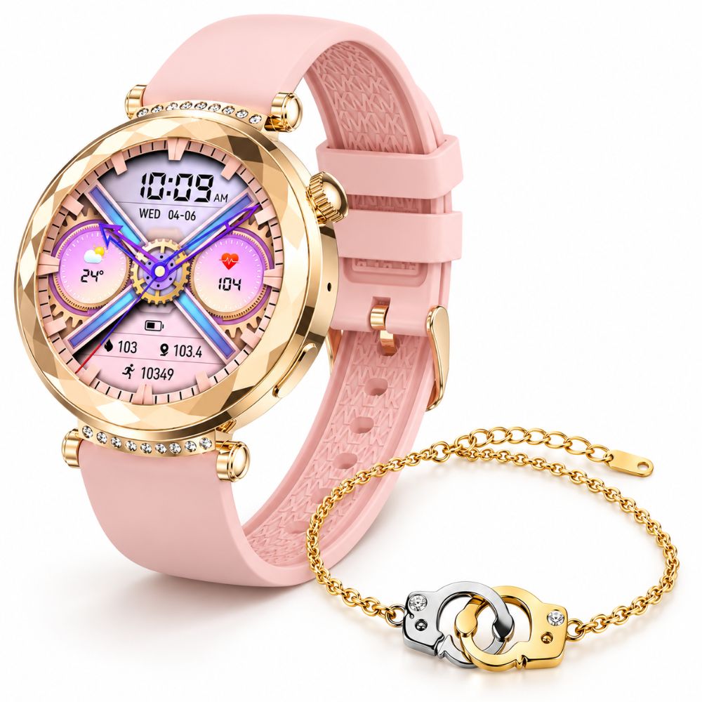 Smartwatch Lady Luxe con Pulsera Femenina