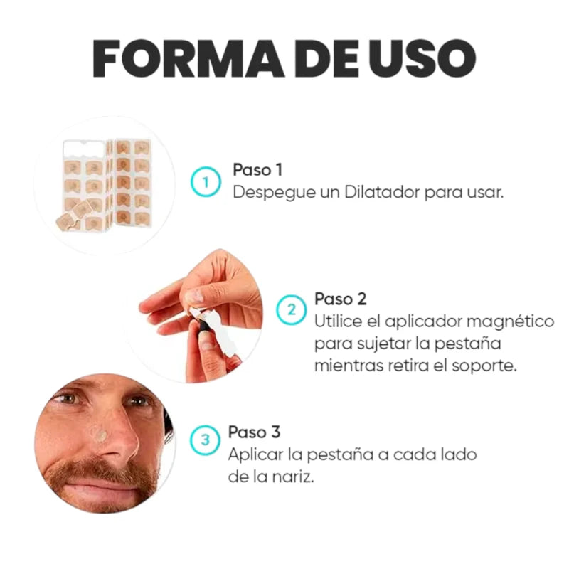 Kit Magnético de Respiración Nasal